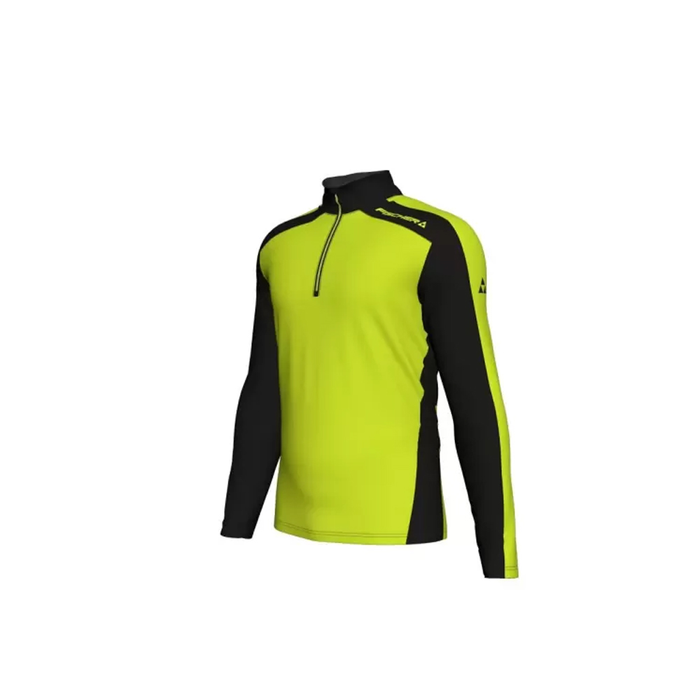 040-0230-Q41F.jpg Bluza Copii Fischer Golm 2023 | Galben - imagine 1