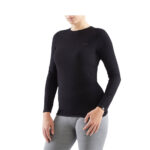 Bluza femei Viking Longsleeve teres Bamboo | Negru