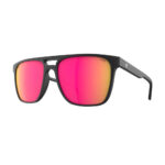 Ochelari Spy CZAR Soft Matte Black Happy Bronze Pink Mirror