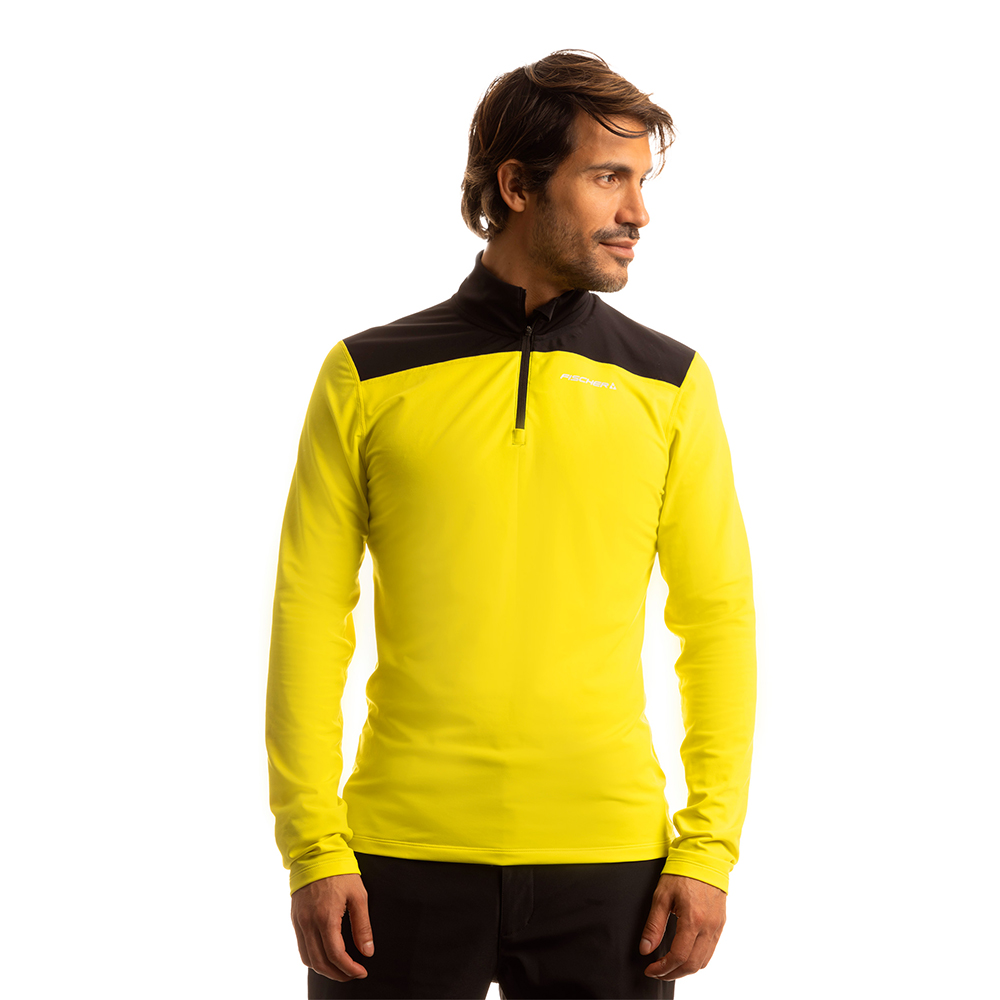 Base-pro-galben.jpg Bluza Fischer BASE PRO | YELLOW - imagine 1