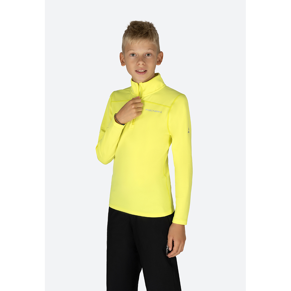 Base-pro-jr-galben.jpg Bluza Fischer BASE PRO JR | YELLOW - imagine 1