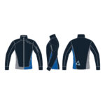 BLUZA FISCHER STRECH JACKET BLACK
